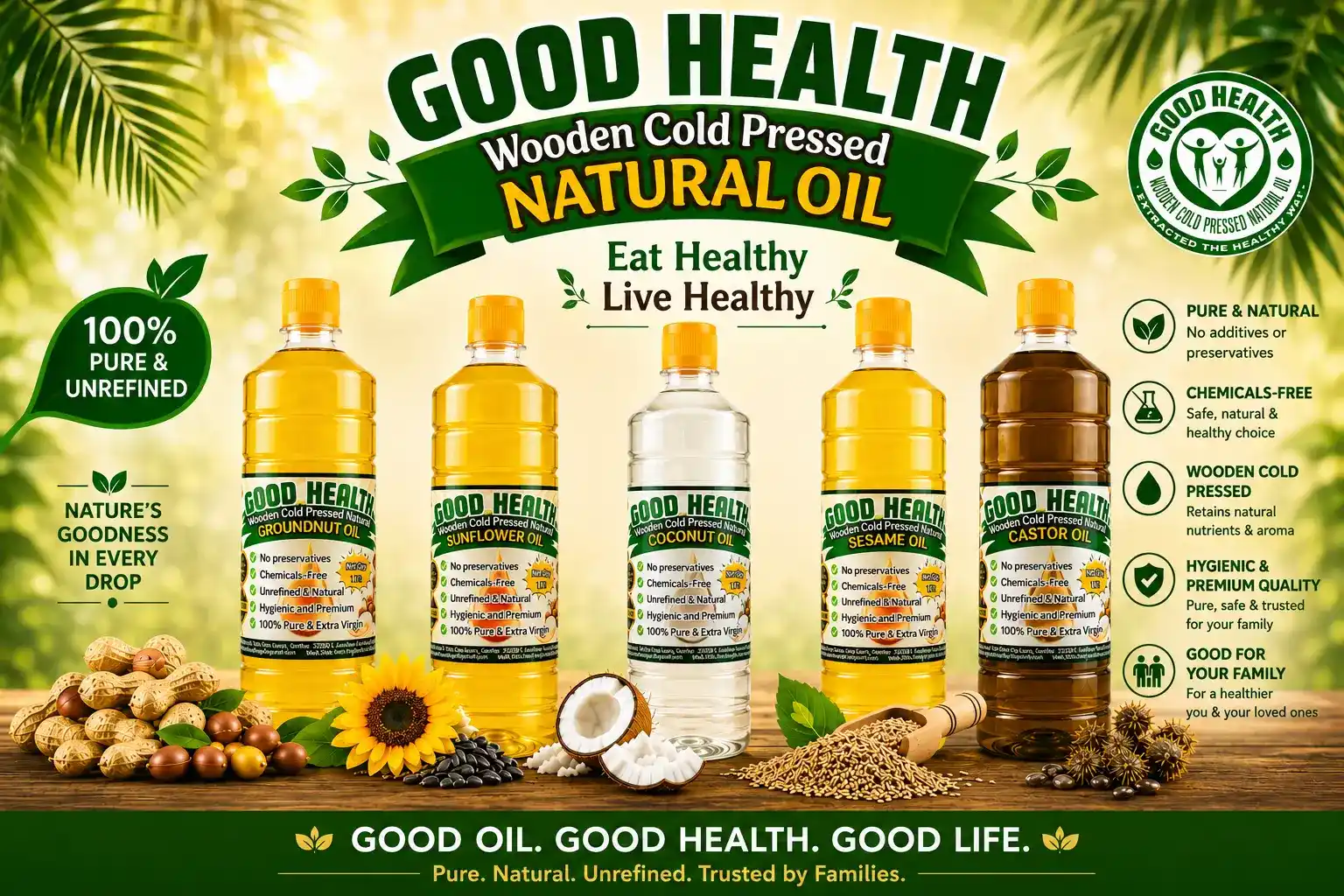 cold pressed oils